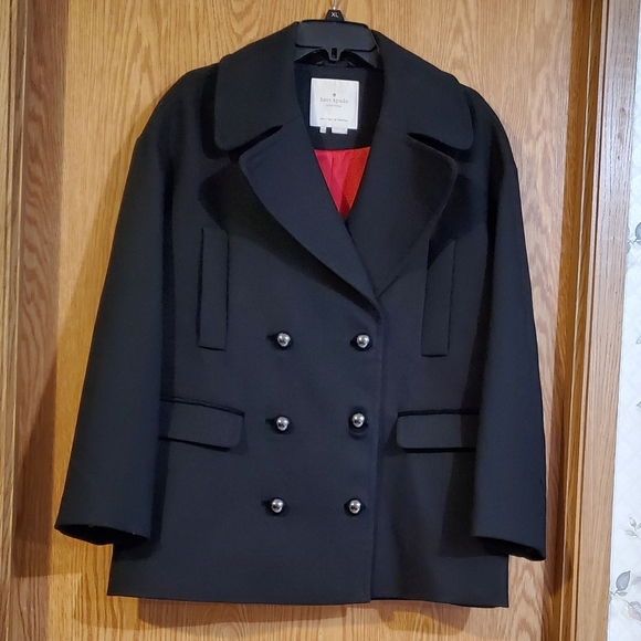 Kate Spade Broome street modern pea coat